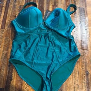City Chic Green Swim